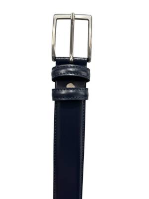 KU cintura pelle da abito taglie forti uomo 710