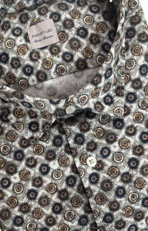 KU camicia taglie forti uomo 2090