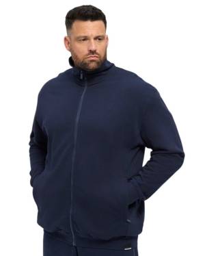 NORTH LATITUDE felpa garzata taglie forti uomo 99334