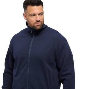 NORTH LATITUDE felpa garzata taglie forti uomo 99334