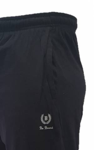 BBOARD pantalone jersy taglie forti uomo polsino blu