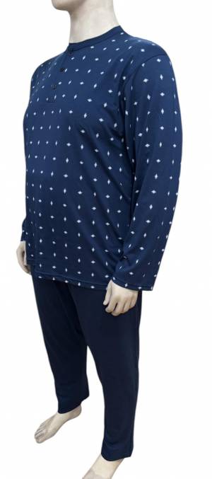 BIP BIP pigiama serafino taglie forti uomo 3295