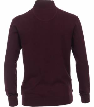 CASAMODA maglia cotone zip taglie forti uomo 423980
