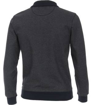 CASAMODA maglia zip taglie forti uomo 413572