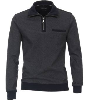 CASAMODA maglia zip taglie forti uomo 413572