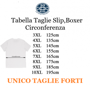 20NODI tshirt intimo taglie forti uomo 1002