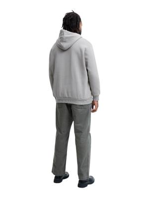 JACK&JONES felpa cotone felpato taglie forti uomo 12279604