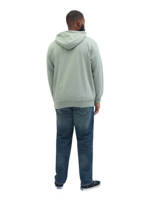 JACK&JONES felpa cotone felpato taglie forti uomo 12279604