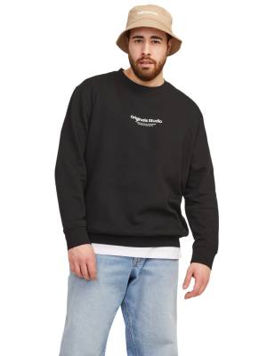 JACK&JONES felpa felpata taglie forti uomo 12248198