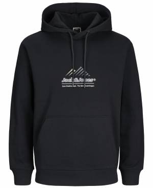 JACK&JONES felpa cotone felpato taglie forti uomo 12271863