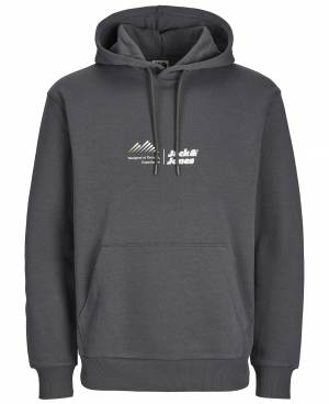 JACK&JONES felpa cotone felpato taglie forti uomo 12271863