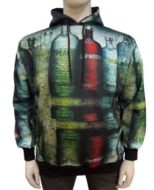 MAXFORT BL38 felpa cotone felpato taglie forti uomo 38521