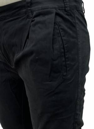 MAXFORT chinos taglie forti uomo ryu nero