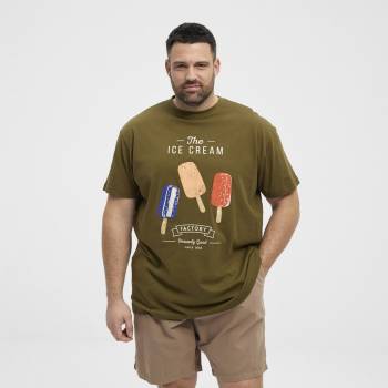 NORTH LATITUDE tshirt taglie forti uomo 51330