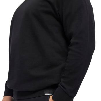 NORTH LATITUDE felpa garzata taglie forti uomo 99332