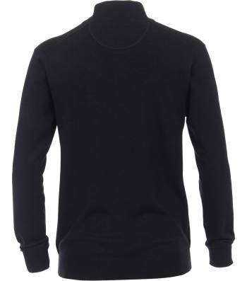 CASAMODA maglia cotone zip taglie forti uomo 423980