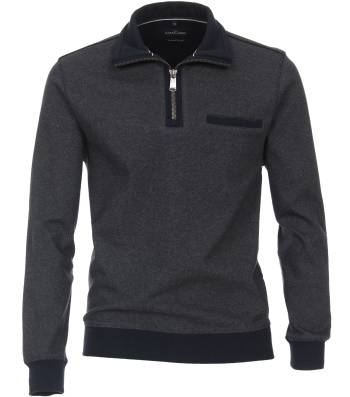 CASAMODA maglia zip taglie forti uomo 413572