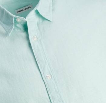 JACK&JONES camicia lino taglie forti uomo 12253720