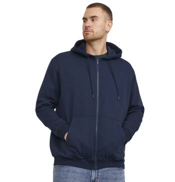 JACK&JONES felpa cotone felpato taglie forti uomo 12250596