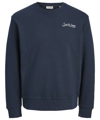 JACK&JONES felpa cotone felpato taglie forti uomo 12285534