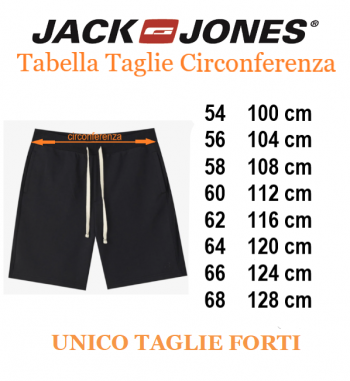 JACK&JONES costume comfort stretch taglie forti uomo 12278712