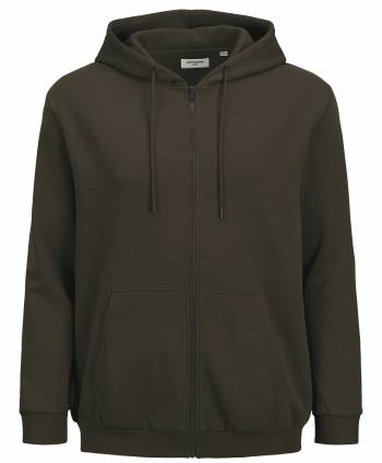 JACK&JONES felpa cotone felpato taglie forti uomo 12250596