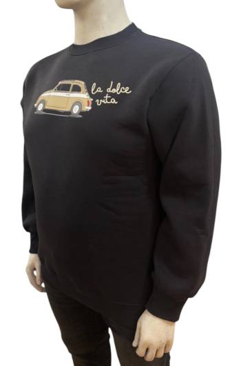 MAXFORT felpa cotone felpato taglie forti uomo 42100