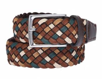 MAXFORT cintura taglie forti uomo treccia