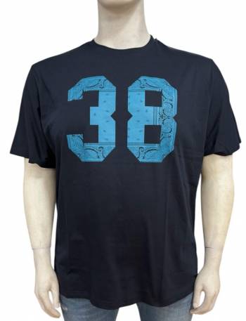 BLOCCO 38 tshirt taglie forti uomo 38495