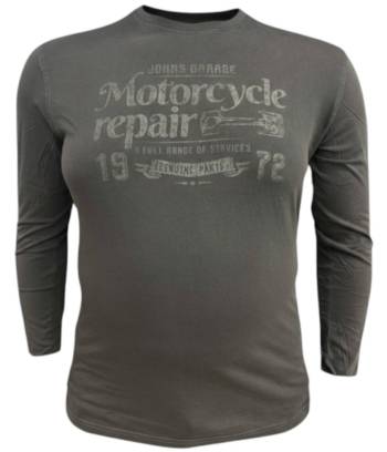 REDFIELD tshirt manica lunga taglie forti uomo 3041