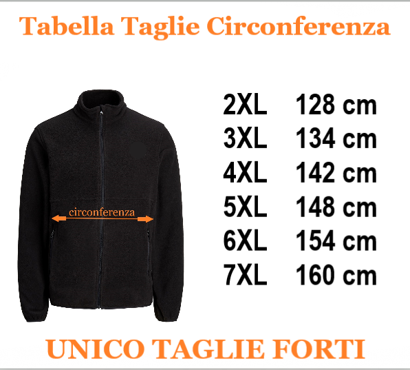 MOD giacca tessuto taglie forti uomo BELLINZONA