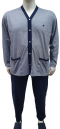 BIP BIP pigiama cardigan taglie forti uomo 1586 blu
